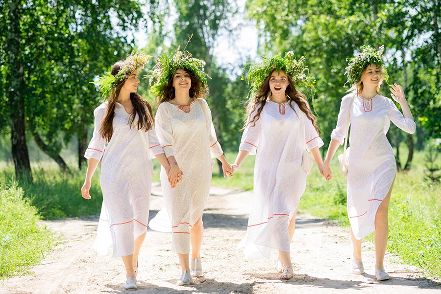 Slavic girls in Vilnius