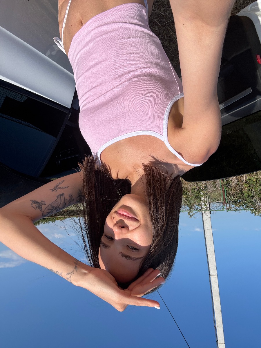 Sexy model Tina in Vilnius